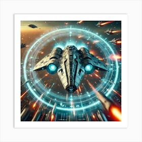 Gravity Talon Adaptive Shields Art Print