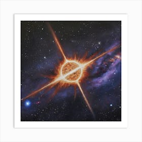 Star Explosion Art Print