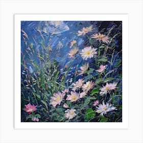 Daisies 18 Art Print