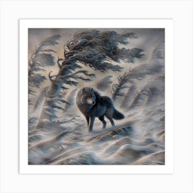 Wolf life 2 Art Print