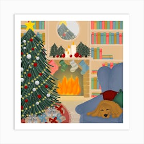 Christmas Eve 1 Art Print