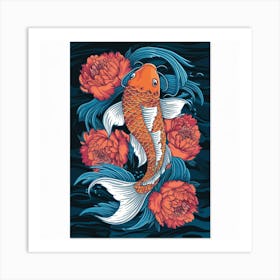 Koi Fish 9 Art Print