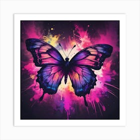 Butterfly Painting 289 Art Print