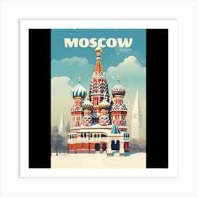 Moscow Art Print