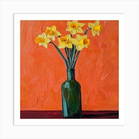 Tulip Vase Art Print