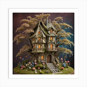 Fairy House 1 Art Print