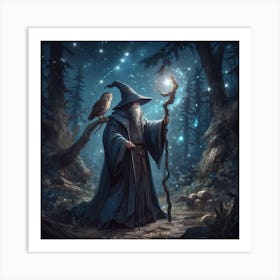 Wizard Of Odin Art Print