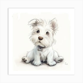 West Highland Terrier Art Print