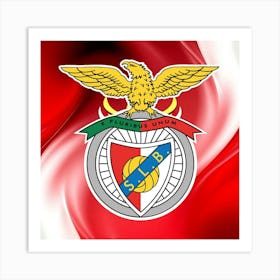 S.L. Benfica Logo Wall Art 20 Art Print