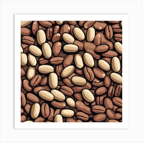 Coffee Beans 272 Art Print