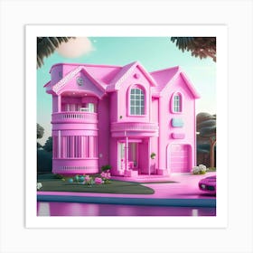 Barbie Dream House (13) Art Print