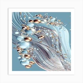 Symphony Of Bubbles Art Print