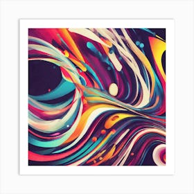 Abstract Painting 12 Art Print