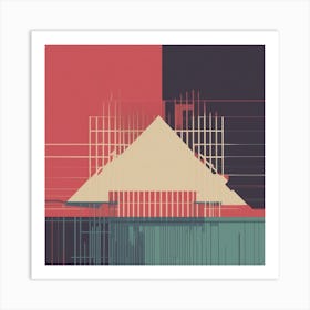 Egyptian Pyramid Art Print