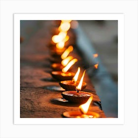 Lit Diyas 2 Art Print