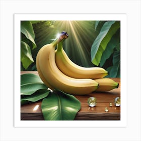 Bananas Art Print