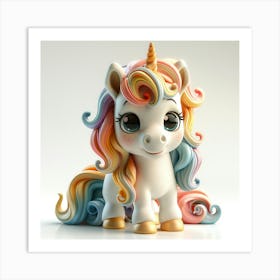 Unicorn 113 Art Print