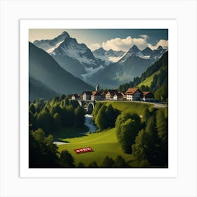 Switzerland 3 Art Print