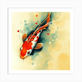 Koi Fish 64 Art Print