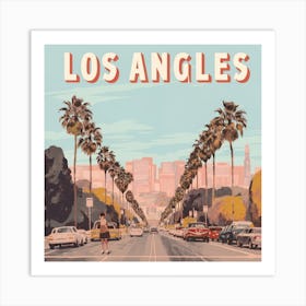 Los Angeles Art Print