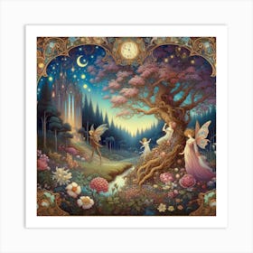 Fairy Forest 2 Art Print