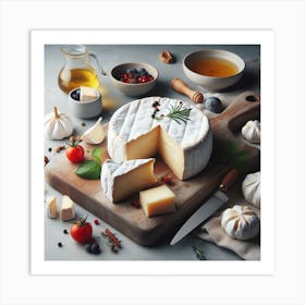 Cheese board 3 Art Print