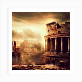 Roman City 2 Art Print