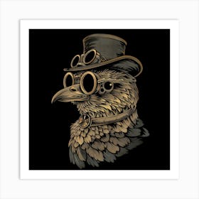 Steampunk Eagle 2 Art Print