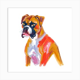 Boxer 03 Art Print