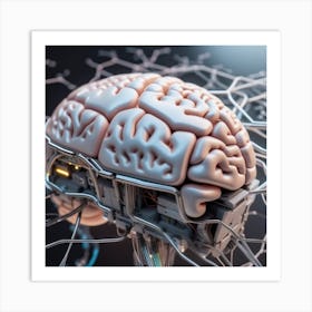 Artificial Brain 31 Art Print