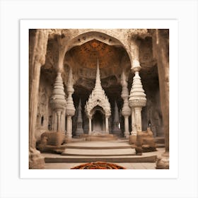 Cave Temple Art Print