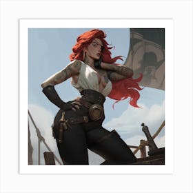 The Swashbuckler Art Print