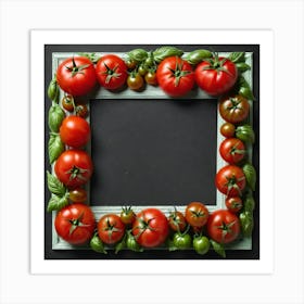 Frame Of Tomatoes 11 Art Print