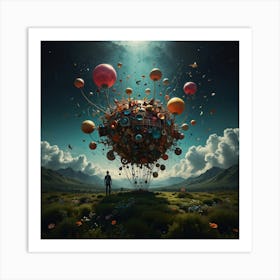 Sky Is Blue Art Print