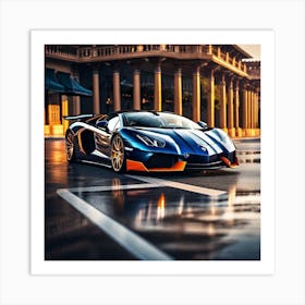 Lamborghini 53 Art Print