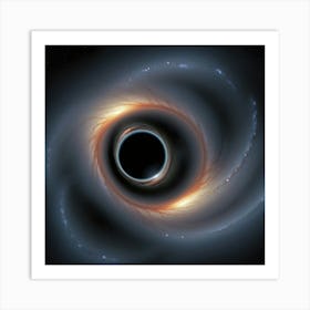 Black Hole 4 Art Print