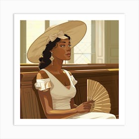 Church Lady 1 Art Print