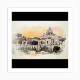 St Peter'S Cathedral Art Print