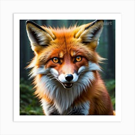 Red Fox 9 Art Print
