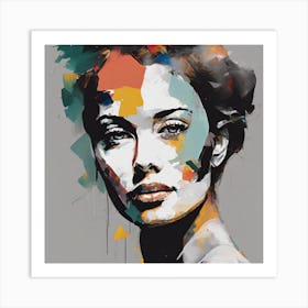 Angelina Jolie Art Print