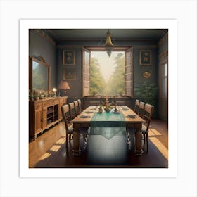 Dining Room 2nd Edition Art Print