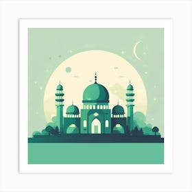 Muslim Mosque 1 Art Print