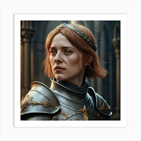 Joan of Arc guardian of the realm Art Print