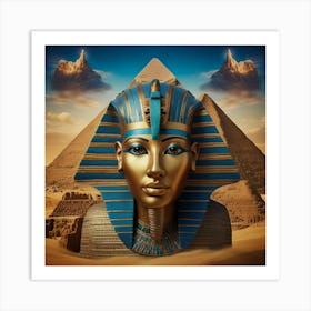 Egyptian Pharaoh 3 Art Print