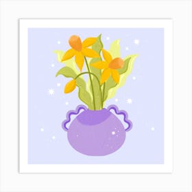 A Bloom Of Daffodils Art Print