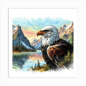 Wild Bird Artwork 79 Art Print