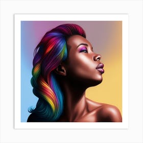 From Melanin, With Love and Pride Art Print