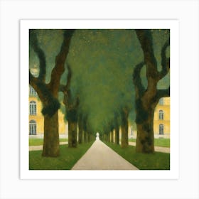 Allee At Schloss Kammer, Gustav Klimt 6 Art Print