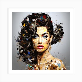 A Winehouse Evolution - Abstract Art Print