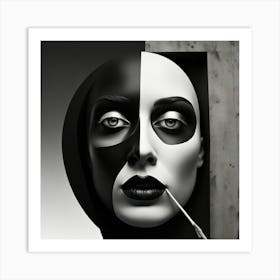 Portrait Of A Woman 5 Art Print